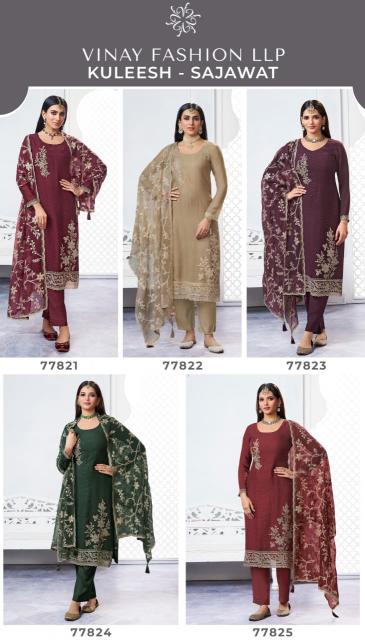 Vinay Kuleesh Sajawat catalog wholesale salwar kameez