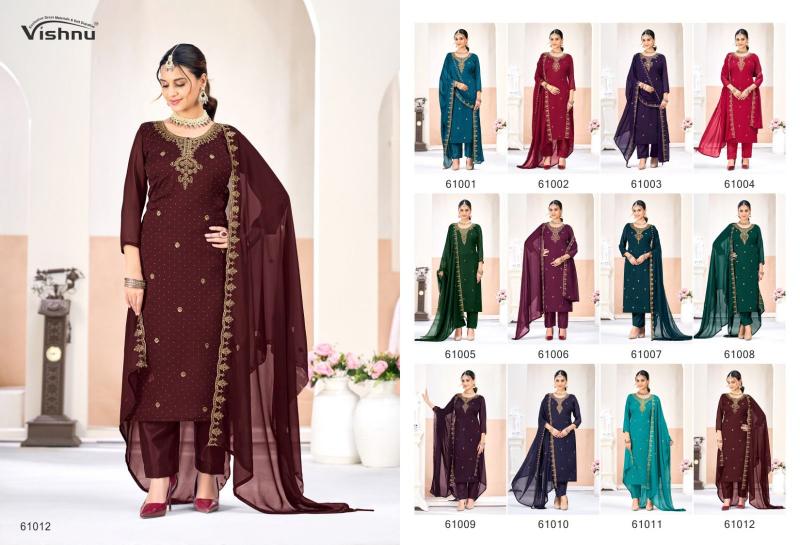 Vishnu Gulma catalog unstitched salwar kameez wholesalers kolkata