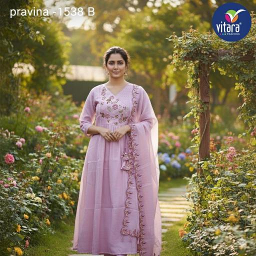 Vitara Pravina catalog wholesalers in mumbai for kurtis