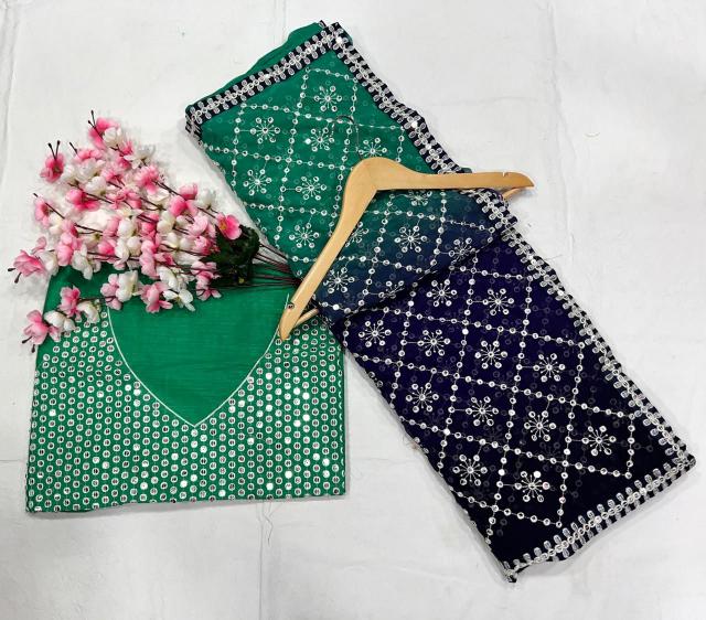 W - 307 Saree E commerce product 