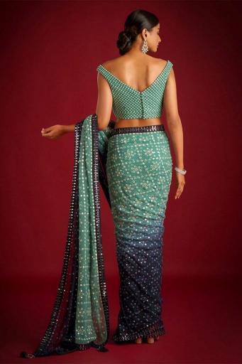 W - 307 Saree E commerce product 