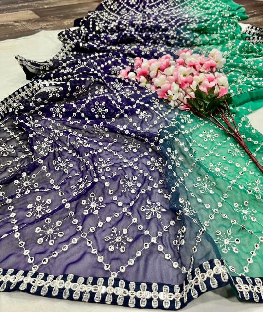 W - 307 Saree E commerce product 
