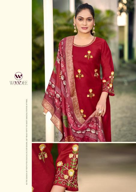 Woodee Himani catalog kurtis branded wholesale