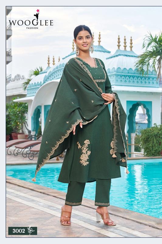 Wooglee Latika catalog kurtis wholesaler