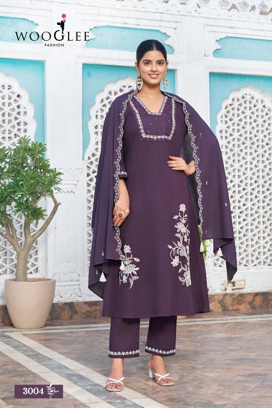 Wooglee Latika catalog kurtis wholesaler