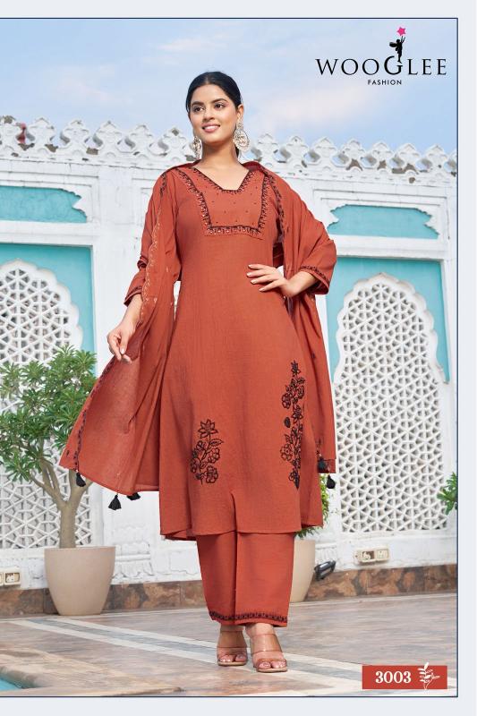Wooglee Latika catalog kurtis wholesaler
