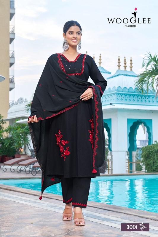 Wooglee Latika catalog kurtis wholesaler