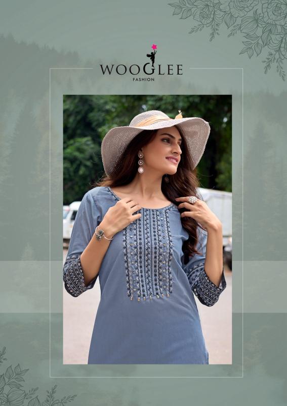Wooglee Salonee Vol 9 catalog kurtis wholesale at cheap prices