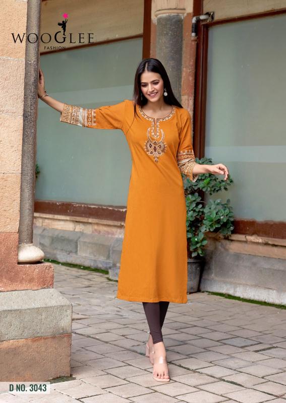 Wooglee Salonee Vol 9 catalog kurtis wholesale at cheap prices