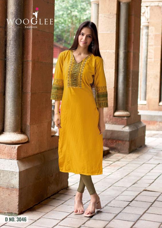 Wooglee Salonee Vol 9 catalog kurtis wholesale at cheap prices