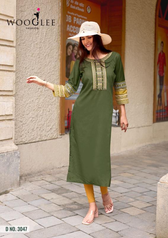 Wooglee Salonee Vol 9 catalog kurtis wholesale at cheap prices