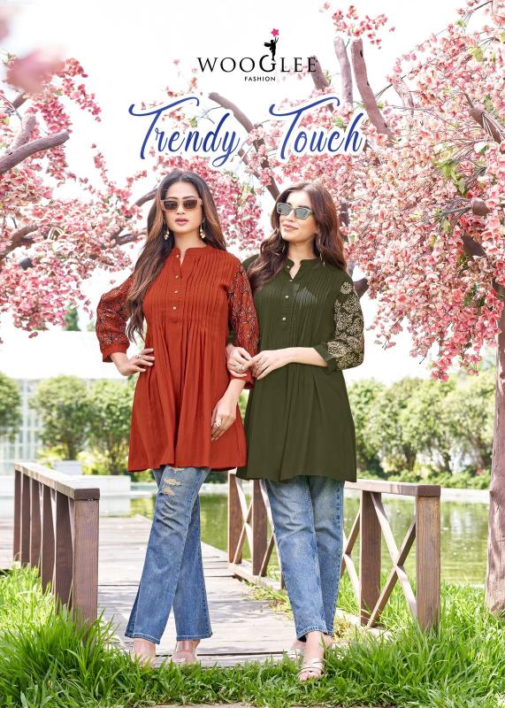 Wooglee Trendy Touch catalog short kurtis 