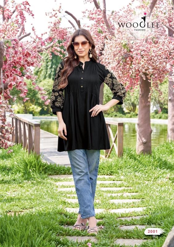 Wooglee Trendy Touch catalog short kurtis 