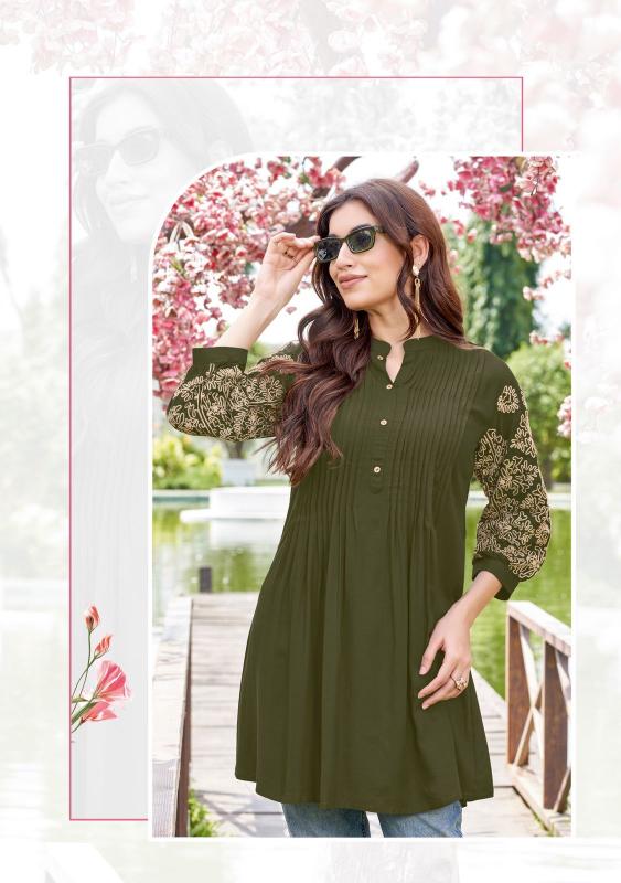 Wooglee Trendy Touch catalog short kurtis 