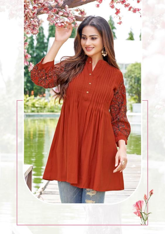 Wooglee Trendy Touch catalog short kurtis 
