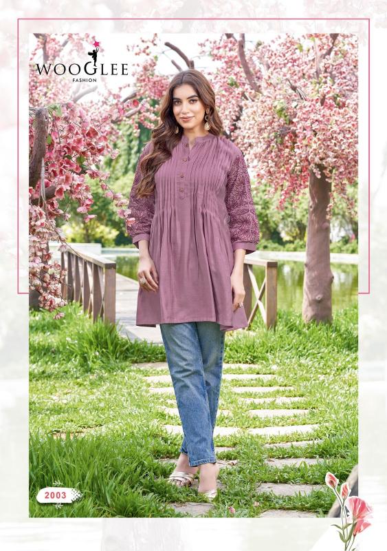 Wooglee Trendy Touch catalog short kurtis 