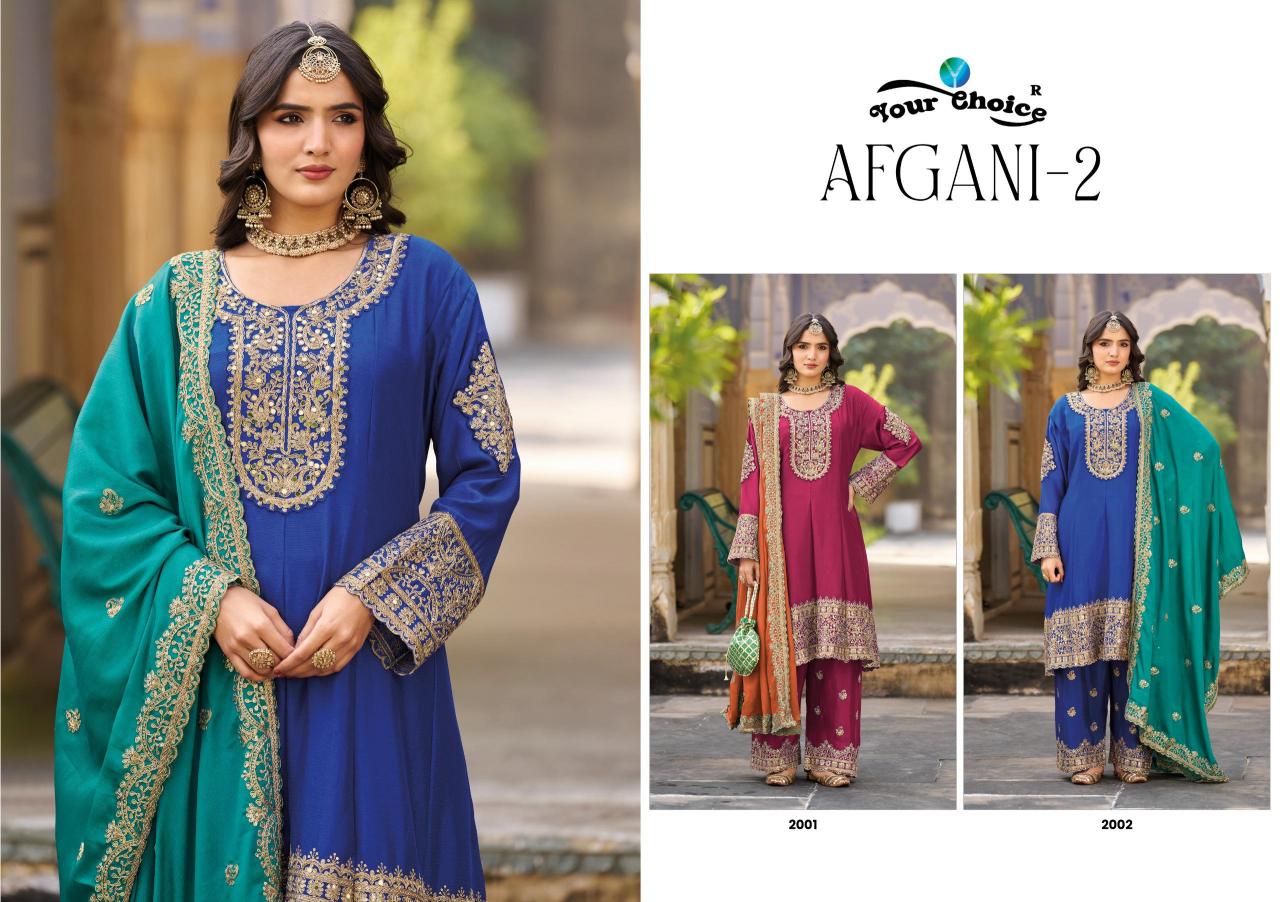 Your choice Afgani Gold vol 2 catalog ready made salwar kameez wholesale