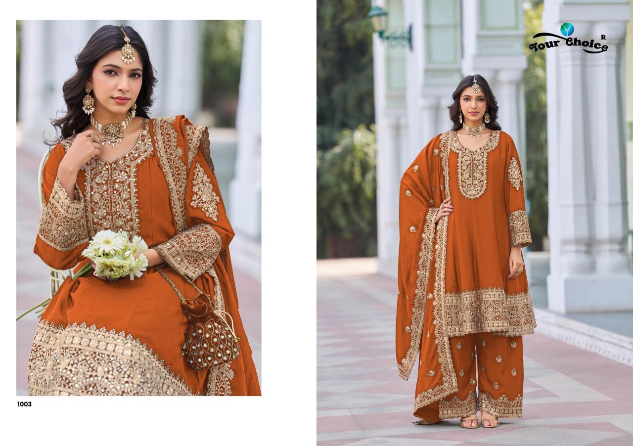 Your Choice Afgani Silver catalog designer salwar kameez