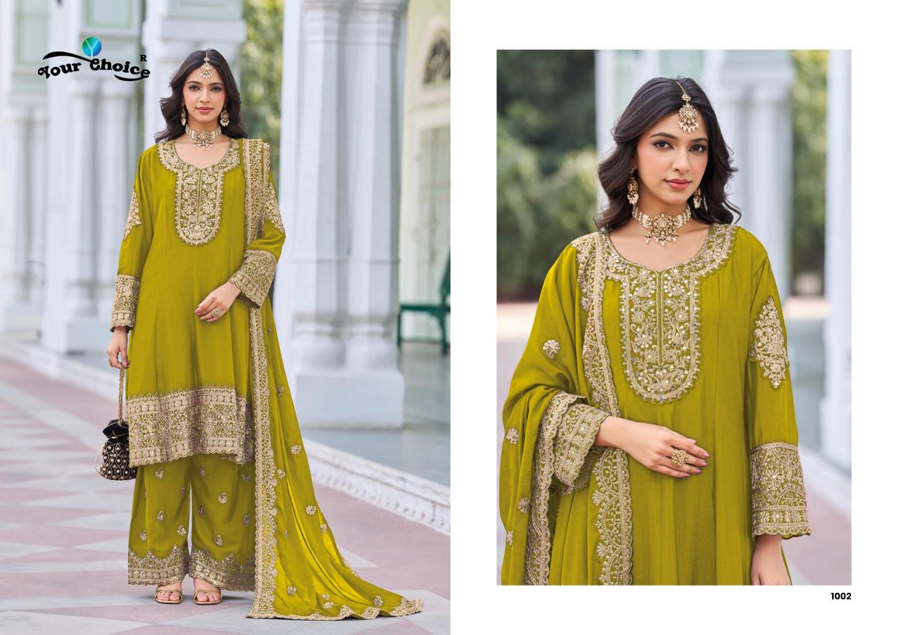 Your Choice Afgani Silver catalog designer salwar kameez