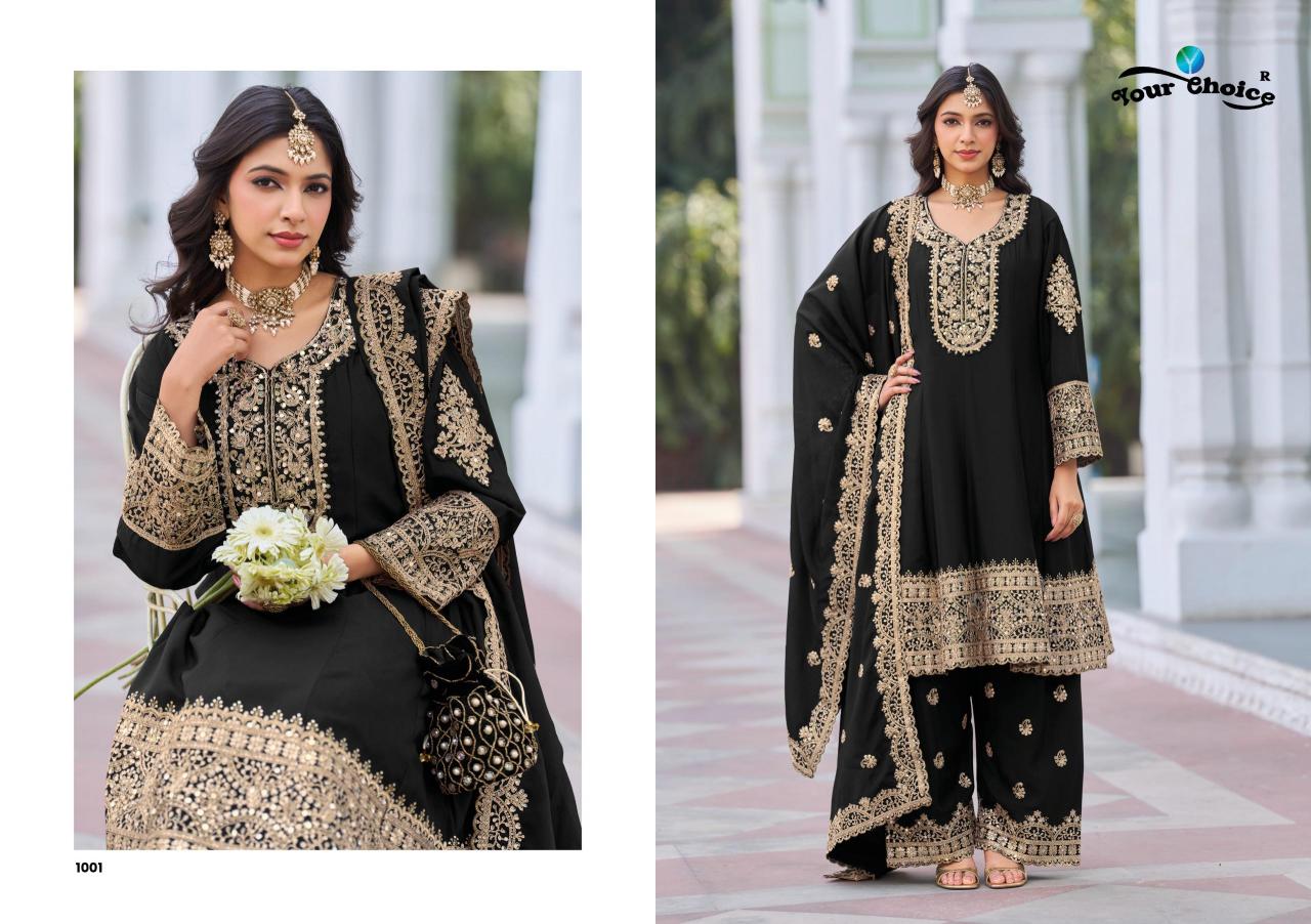 Your Choice Afgani Silver catalog designer salwar kameez