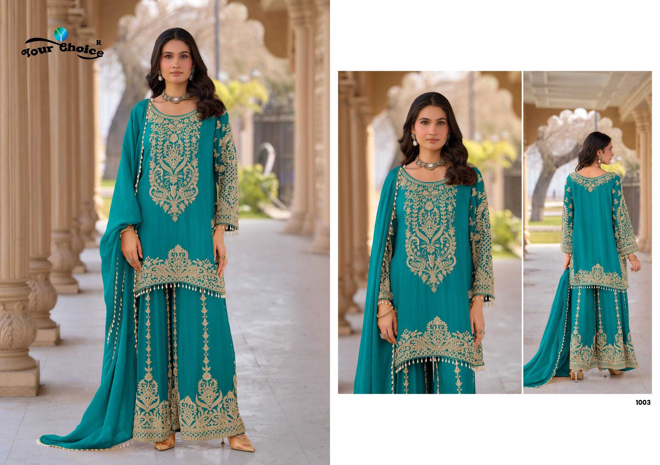 Your Choice Raddo catalog unique salwar kameez