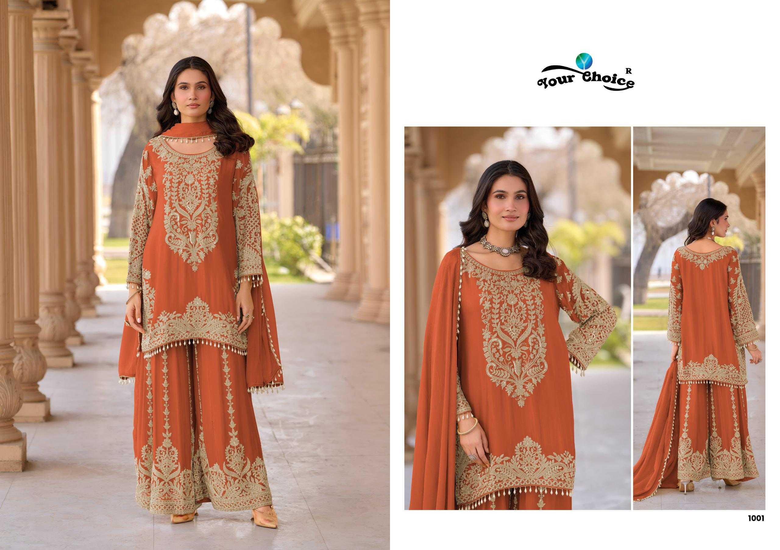 Your Choice Raddo catalog unique salwar kameez
