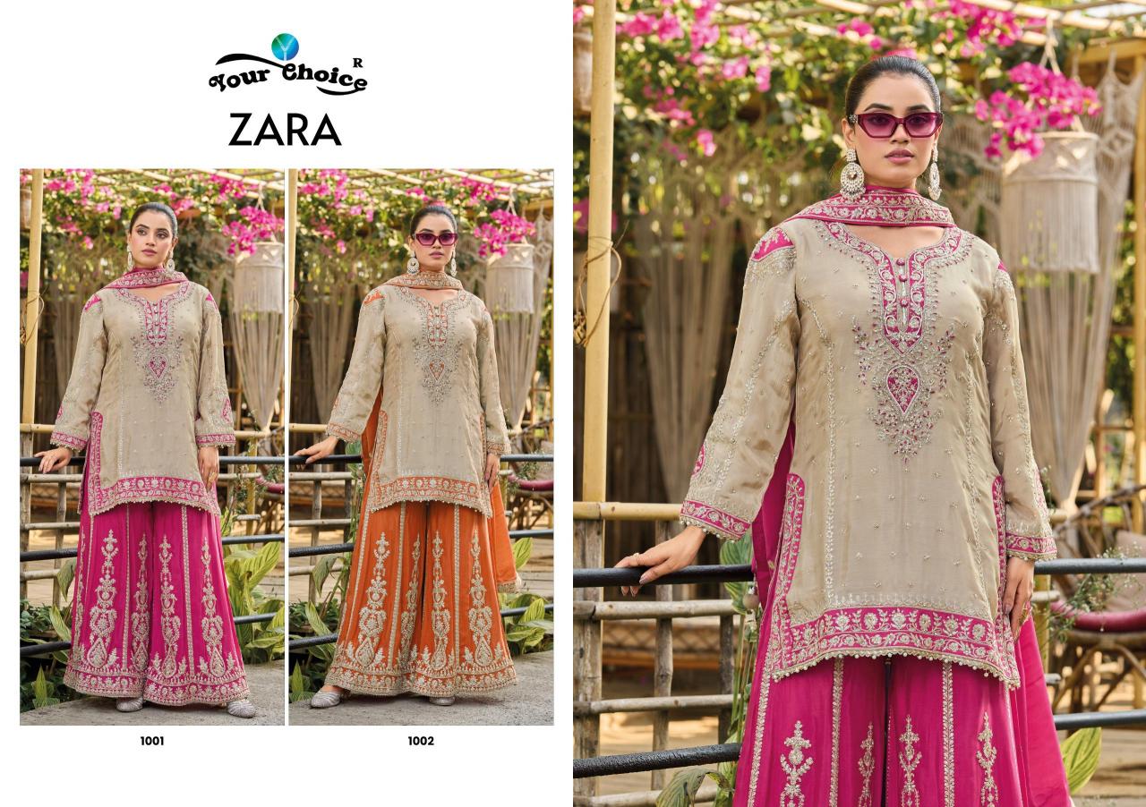 Your choice Zara catalog designer salwar kameez wholesalers india