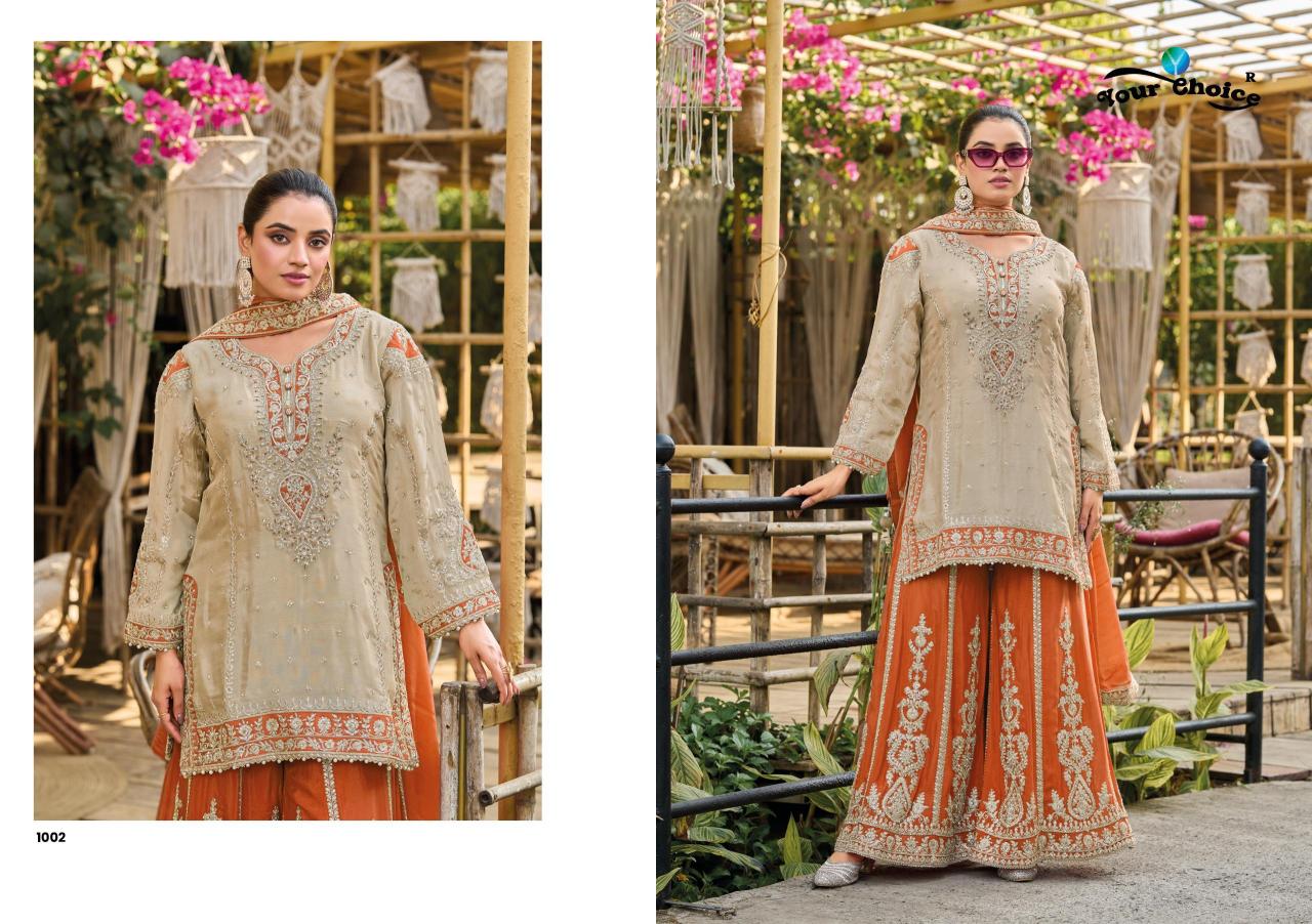Your choice Zara catalog designer salwar kameez wholesalers india