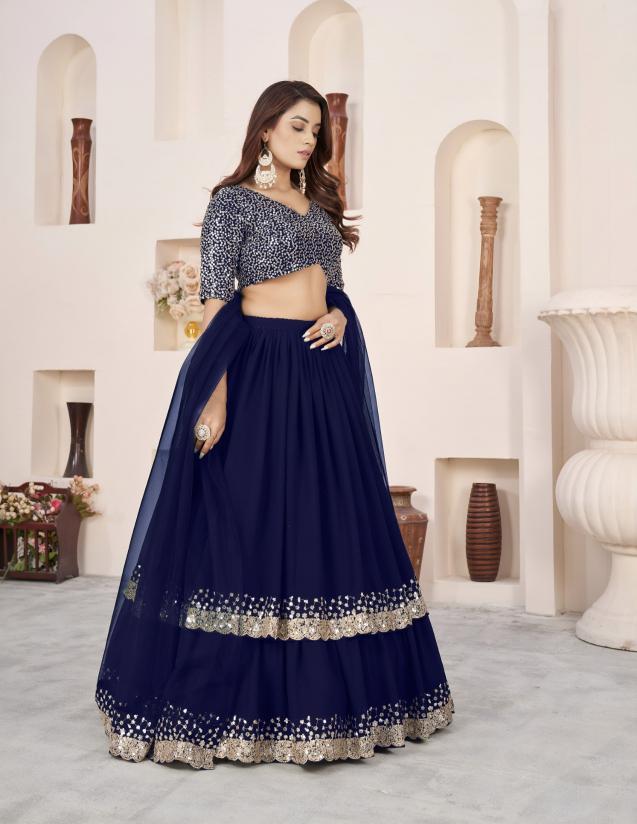 Zeel Clothing Anchal vol 1 catalog sell used lehenga india