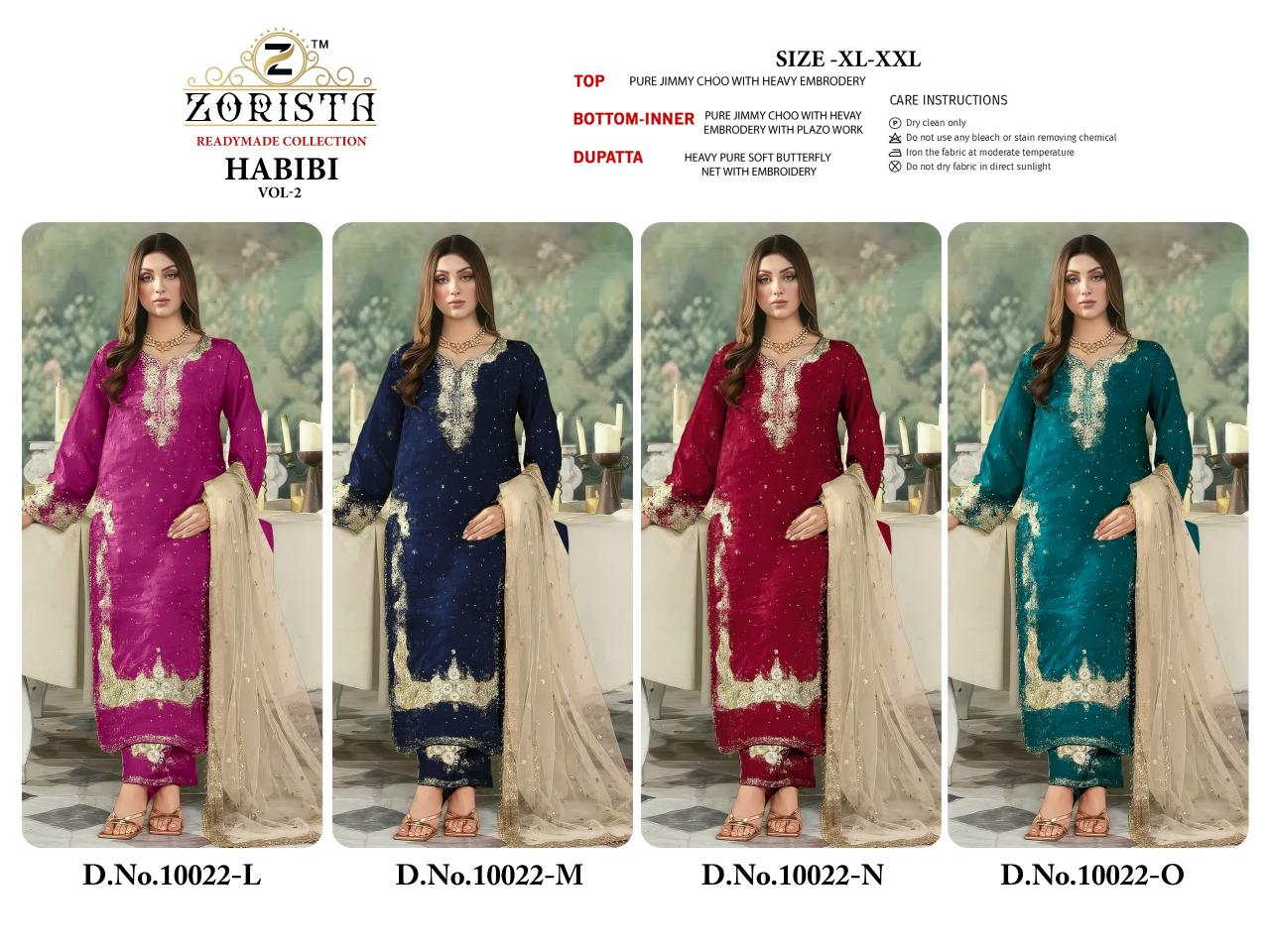 Zorista Habibi 2.0 catalog pakistani suits wholesalers in amritsar