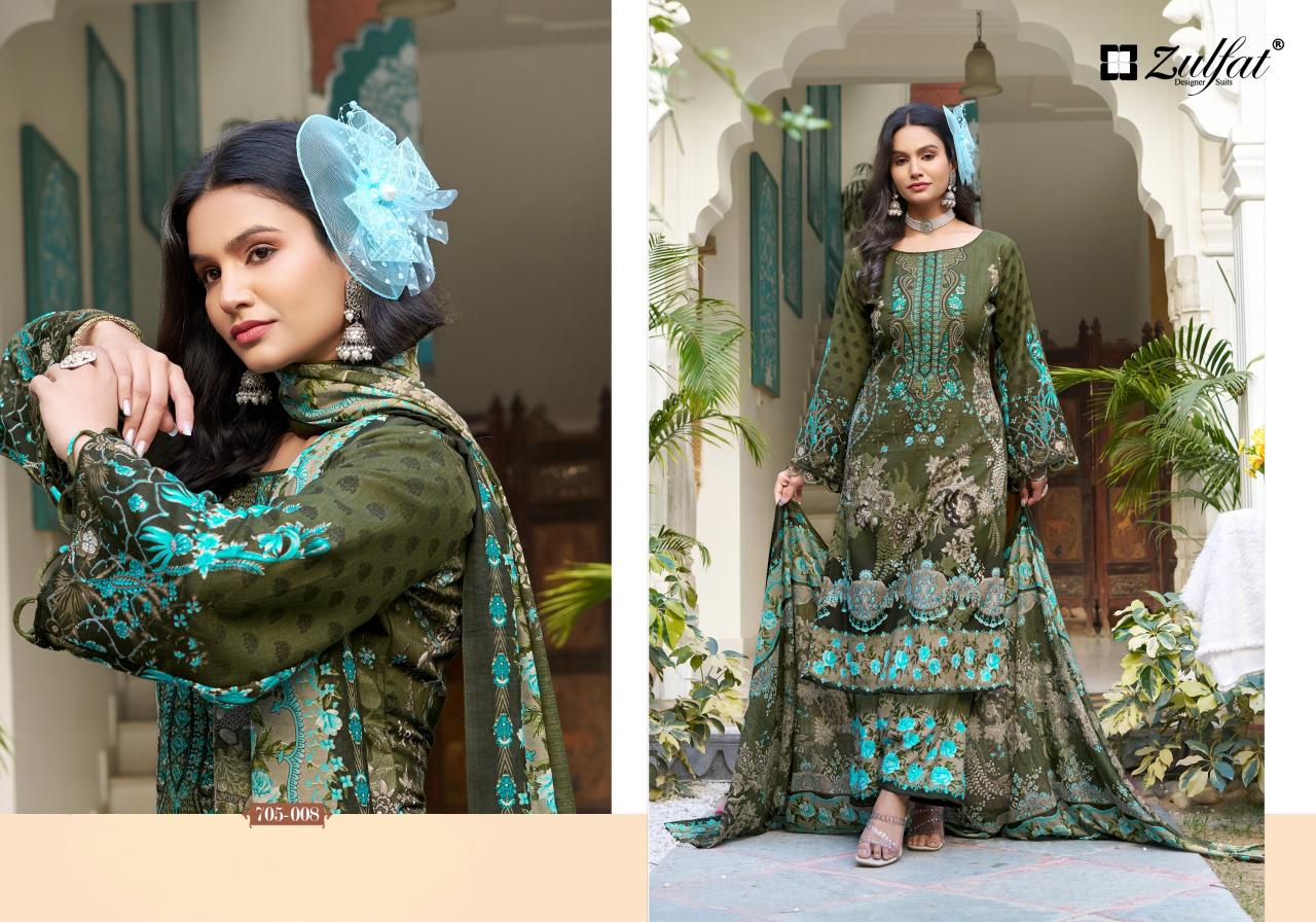 Zulfat Dilruba vol 4 catalog rayon Dress Material Wholesale Catalog