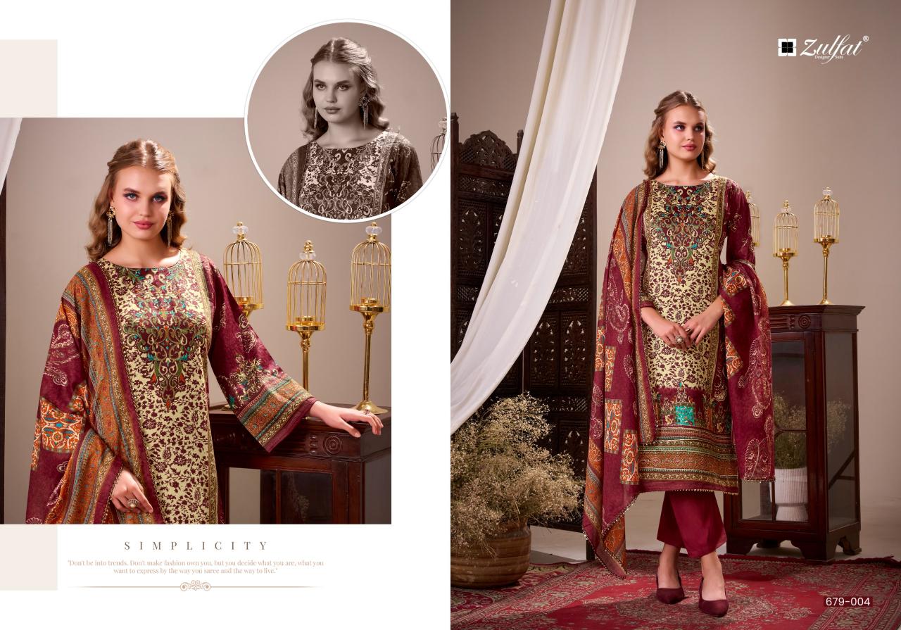 Zulfat Haniya catalog wholesale dress material shops