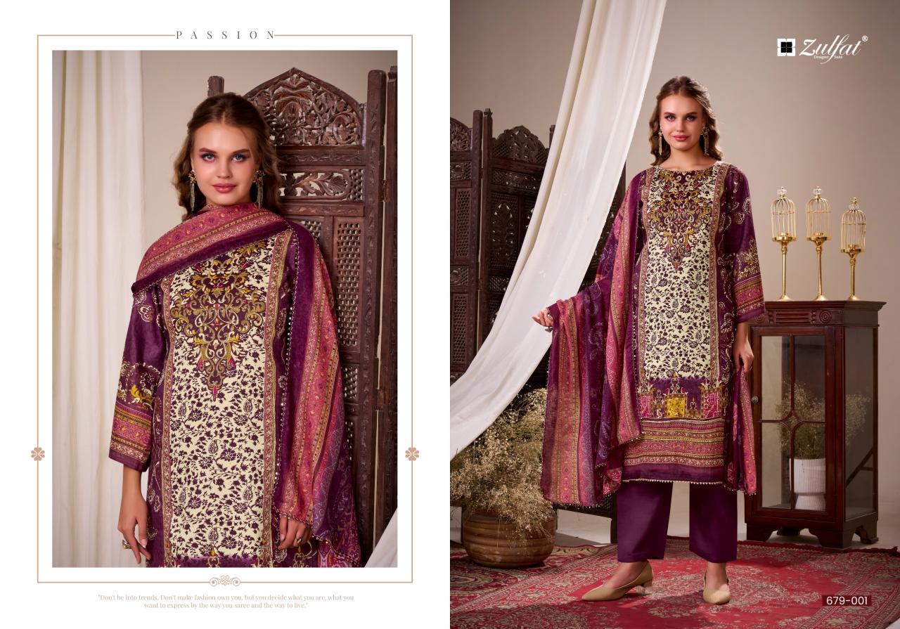 Zulfat Haniya catalog wholesale dress material shops