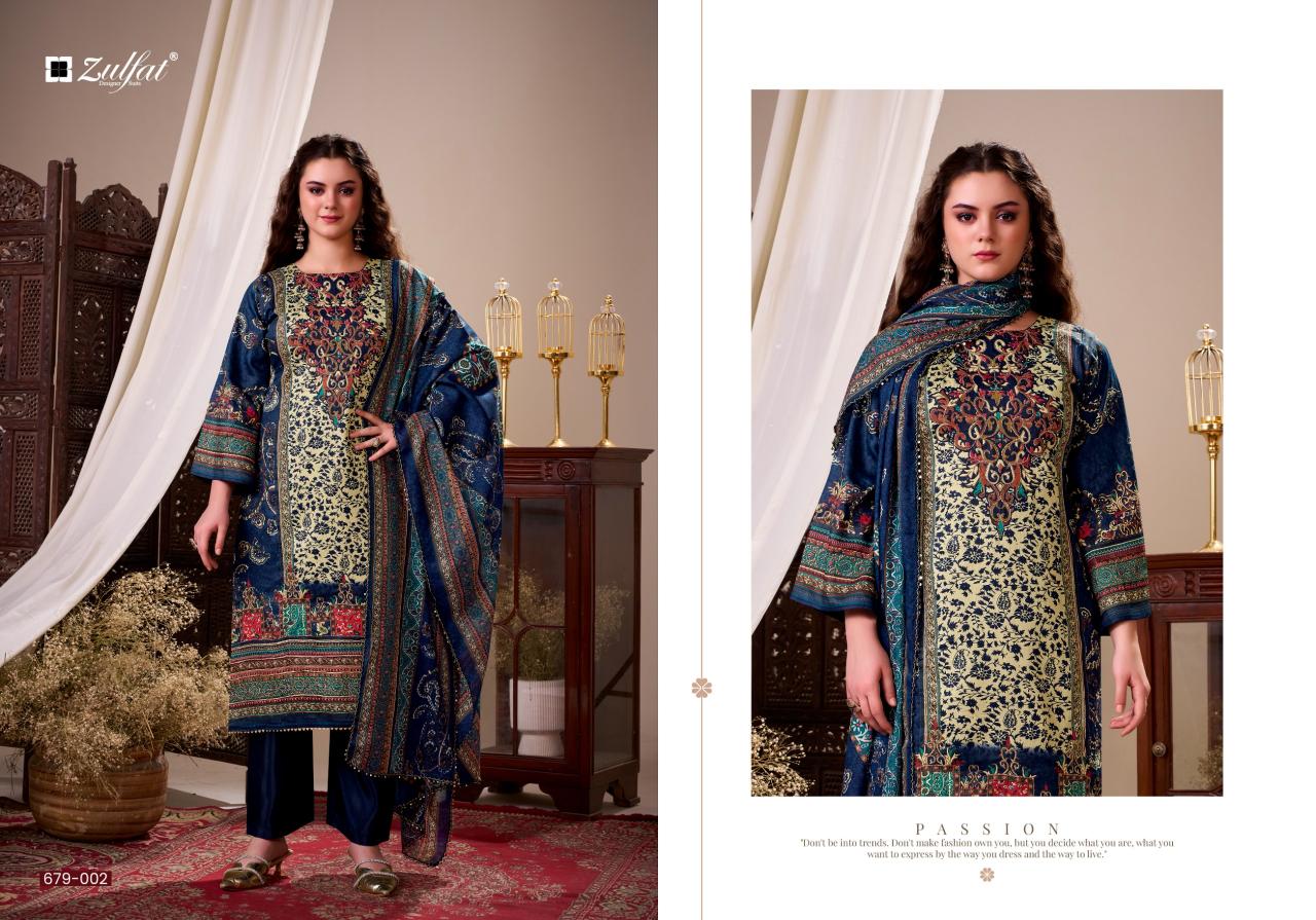 Zulfat Haniya catalog wholesale dress material shops
