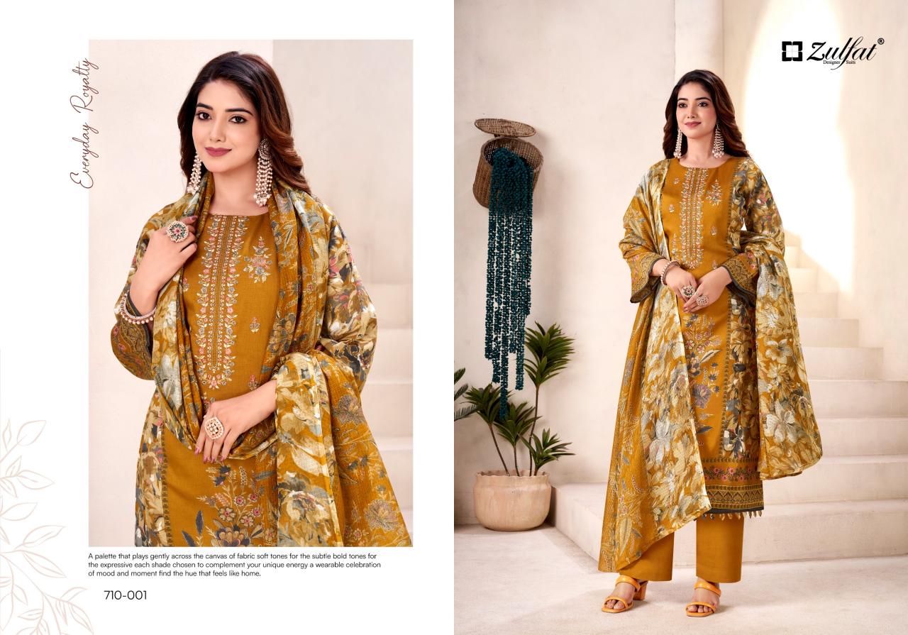 Zulfat Sakina vol 2 catalog ladies dress material wholesale market in surat