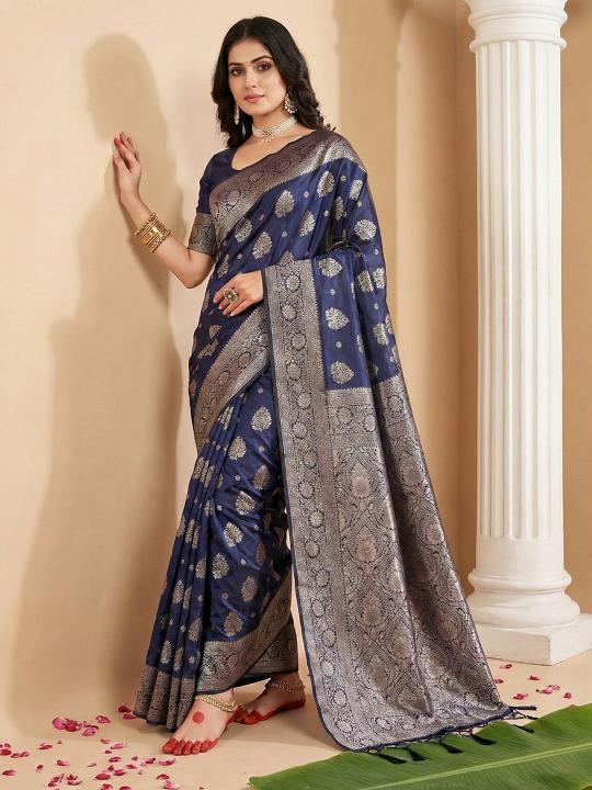 AADYA SILK VOL 2 by shree shyam fashion fancy designer Silk Blend fabric saree wholesale with Fancy latkan