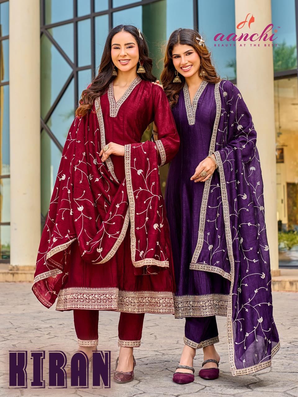 Aanchi Kiran catalog anarkali kurti wholesale catalogue