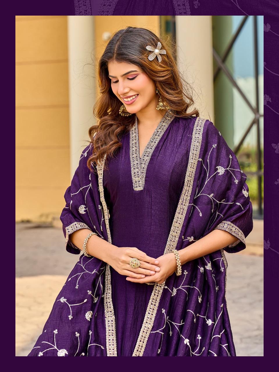 Aanchi Kiran catalog anarkali kurti wholesale catalogue
