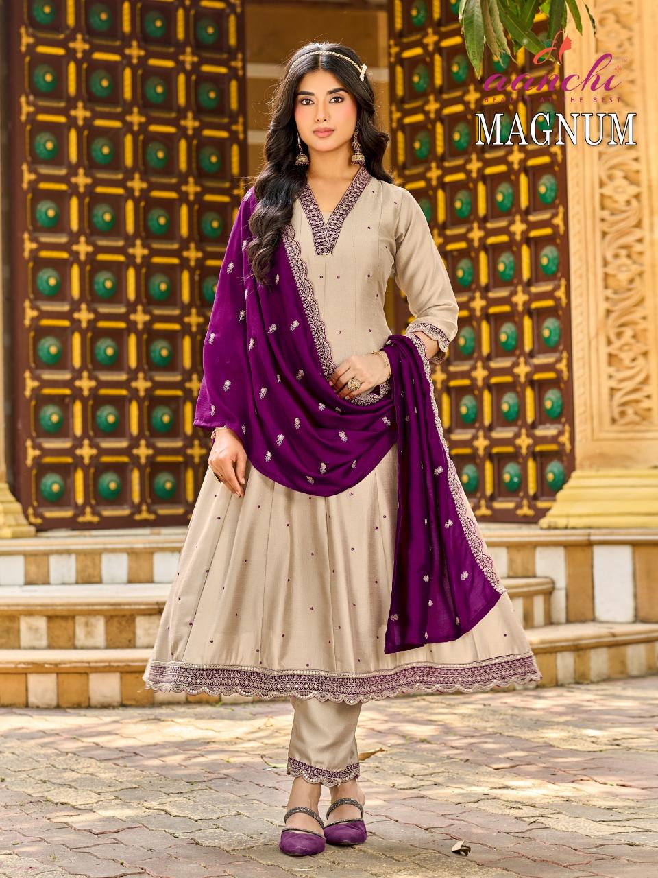 Aanchi Magnum catalog kurtis wholesaler in karjat
