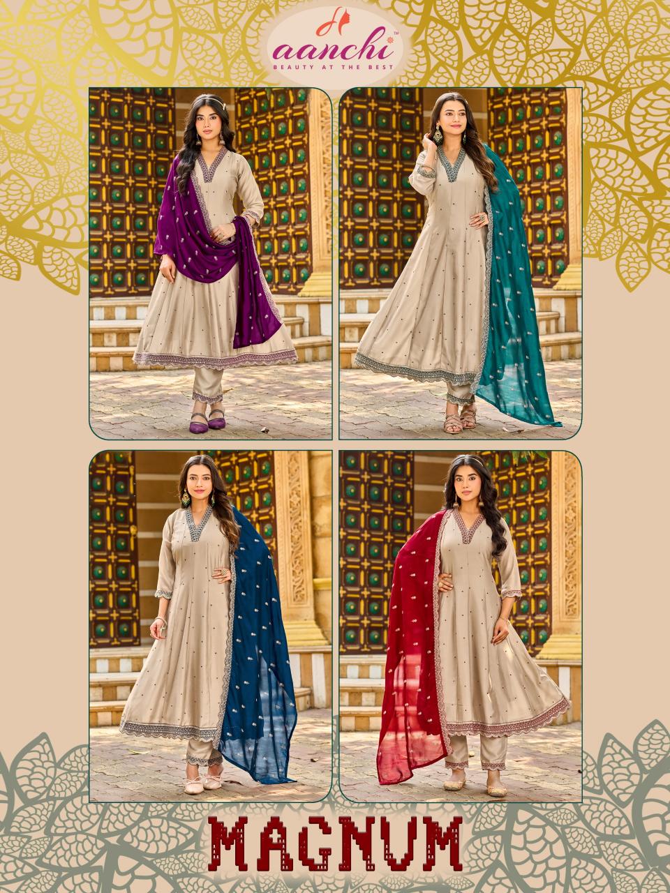 Aanchi Magnum catalog kurtis wholesaler in karjat
