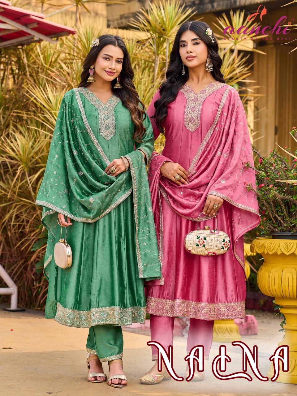Aanchi Naina catalog kurtis wholesales in india