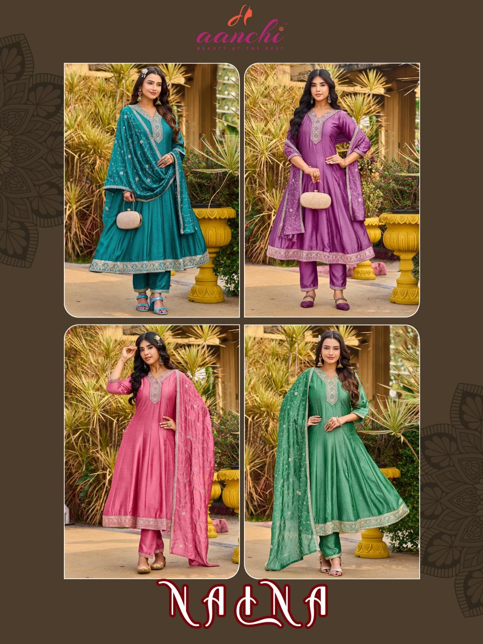 Aanchi Naina catalog kurtis wholesales in india