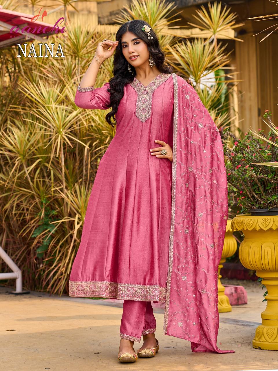 Aanchi Naina catalog kurtis wholesales in india