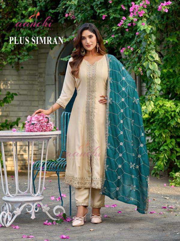 Aanchi Plus Simran catalog saachi kurtis wholesale