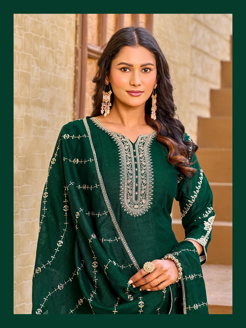 Aanchi Plus Tamana catalog anarkali kurtis on wholesale