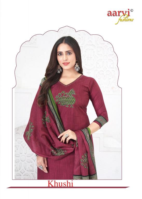 Aarvi Khushi Vol-2 – Kurti Pant With Dupatta - Wholesale Catalog