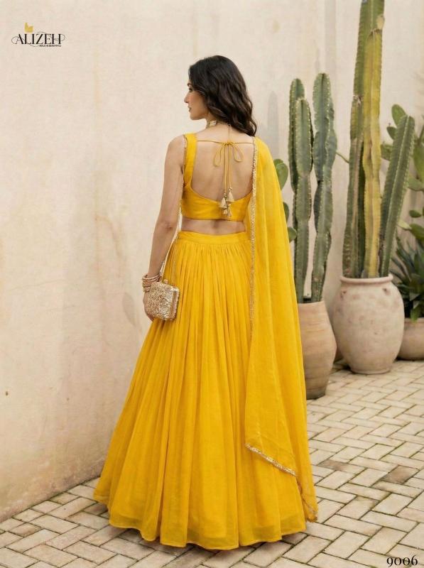 Alizeh 9006 And 9007 catalog lehenga choli wholesaler in surat