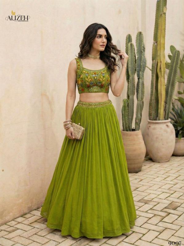 Alizeh 9006 And 9007 catalog lehenga choli wholesaler in surat