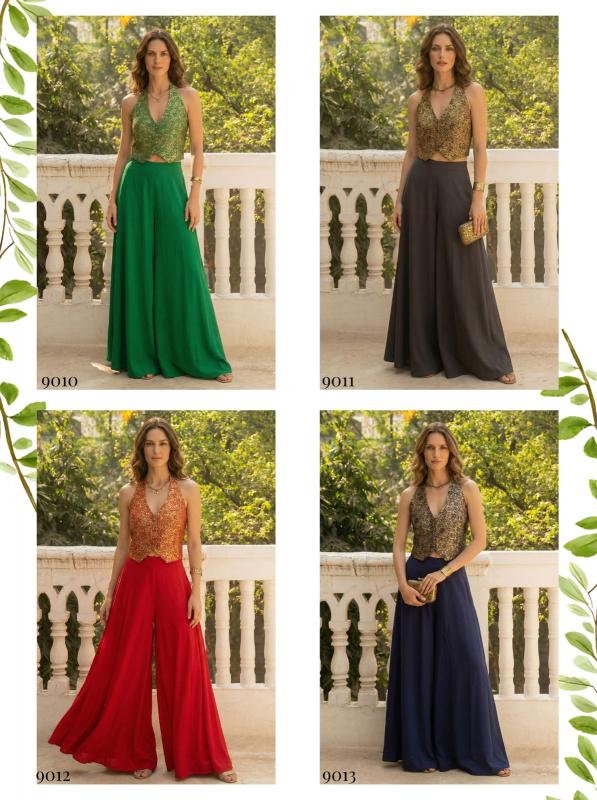 Alizeh 9010 To 9013 catalog Designer Party Wear Indo Western