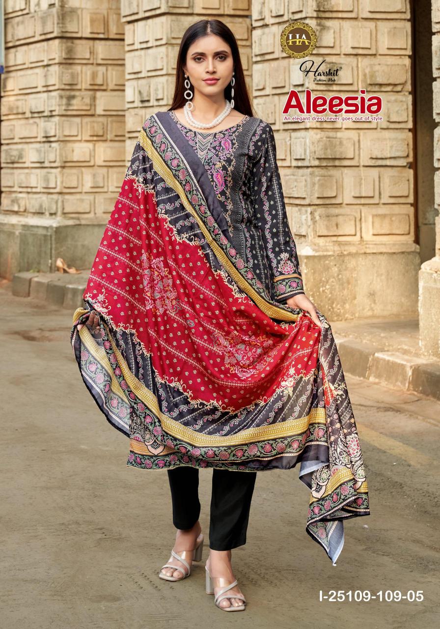 Alok Aleesia catalog wholesale dress material distributors in surat